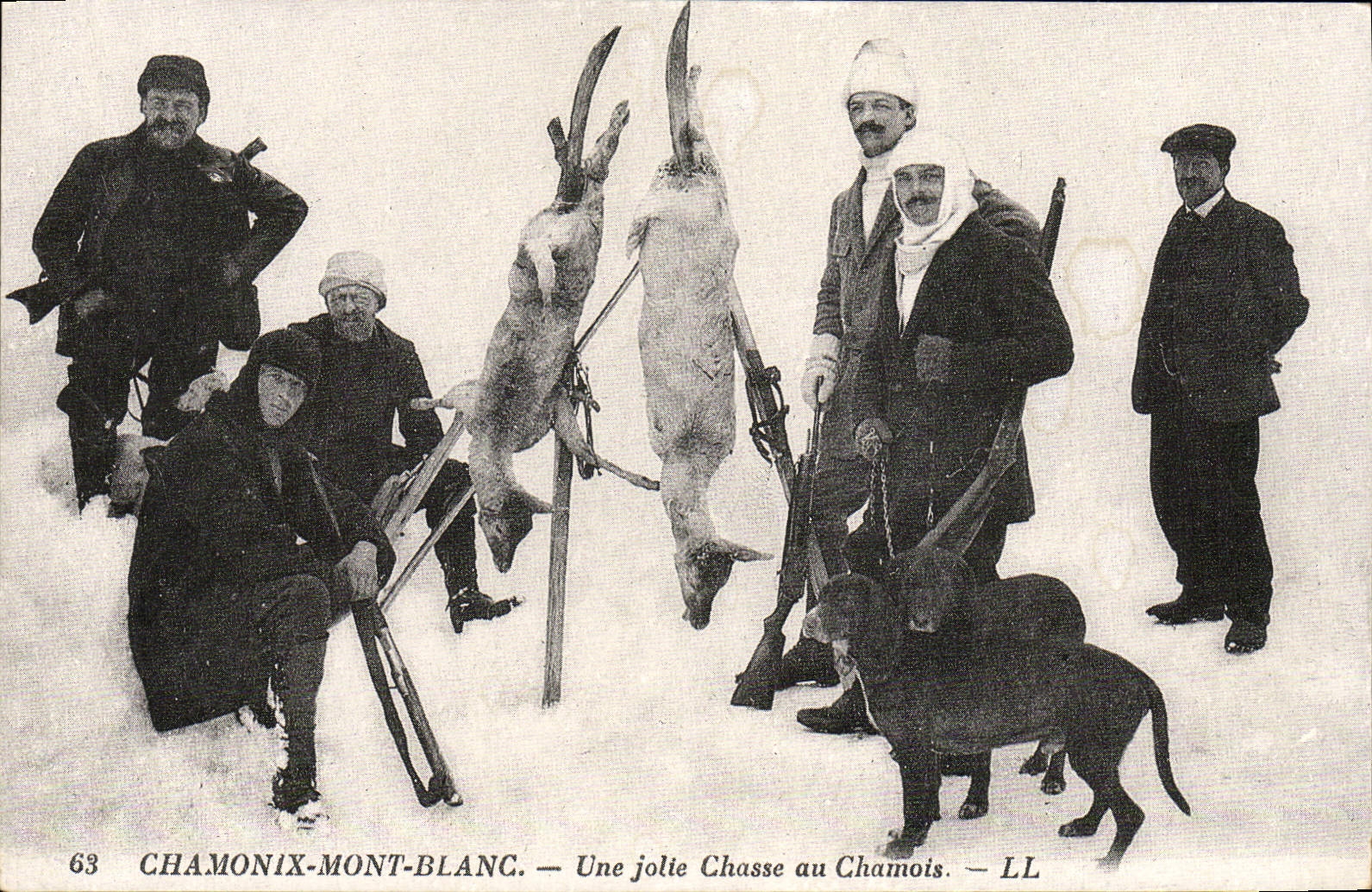 Chamonix-Mont-Blanc — Une jolie Chasse au Chamois — LL