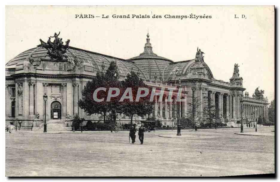 CPA Paris Le Grand Palais Champs Elysees