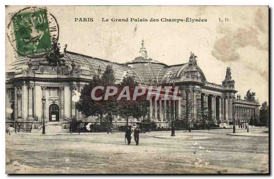 CPA Paris Le Grand Palais Des Champs Elysees