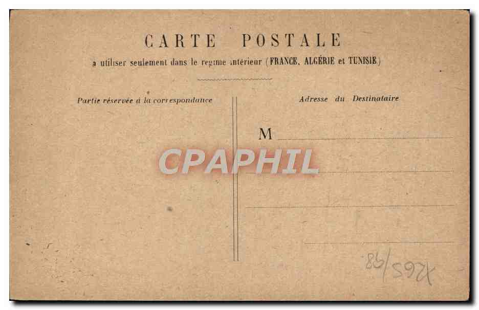 CPA Paris Le Grand Palais — Verso