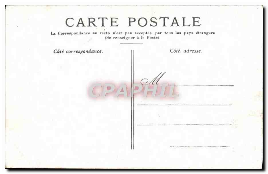 CPA Paris Le Grand Palais — Verso