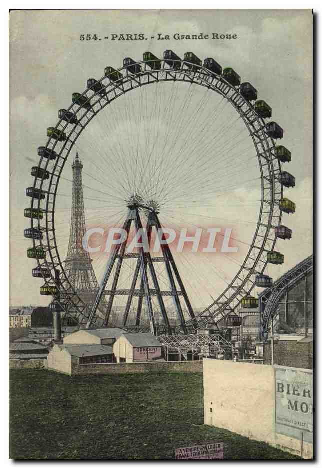 Paris - La Grande Roue - Éditeur anonyme, n° 554