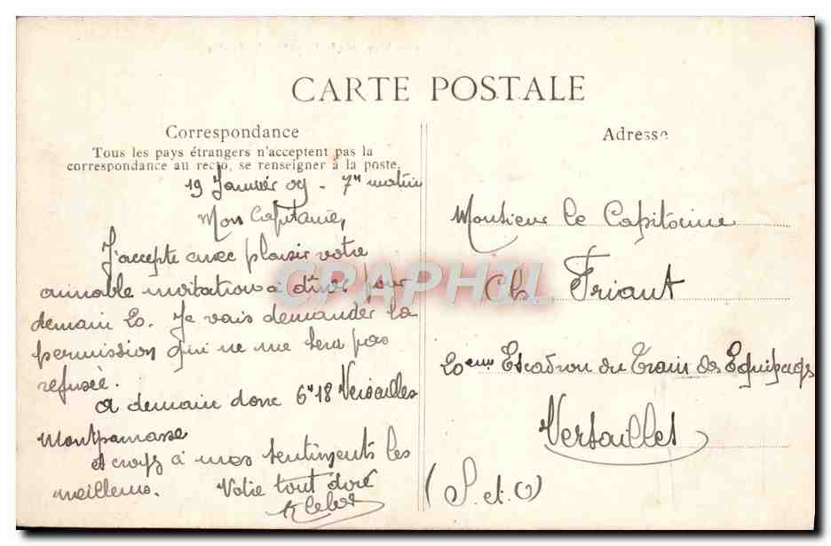 CPA Paris Val De Grace Vue Generale Prise Du Jardin — Rückseite