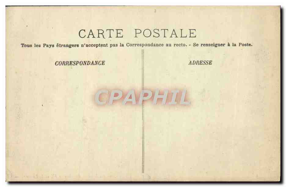 CPA Paris La Fenetre De Charles IX Et Le Louvre — Rückseite