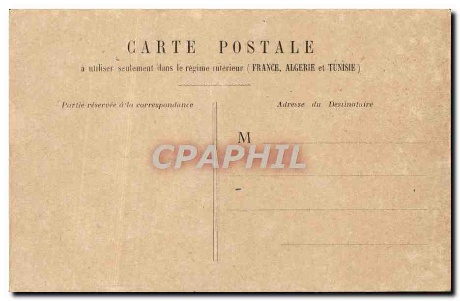 CPA Paris Invalides — Rückseite
