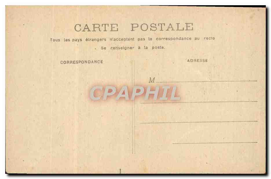 CPA Paris Invalides — Rückseite