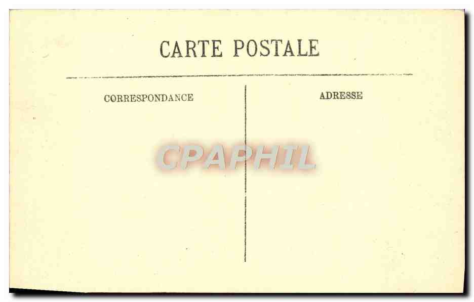 CPA Paris Le Dome Des Invalides — Rückseite