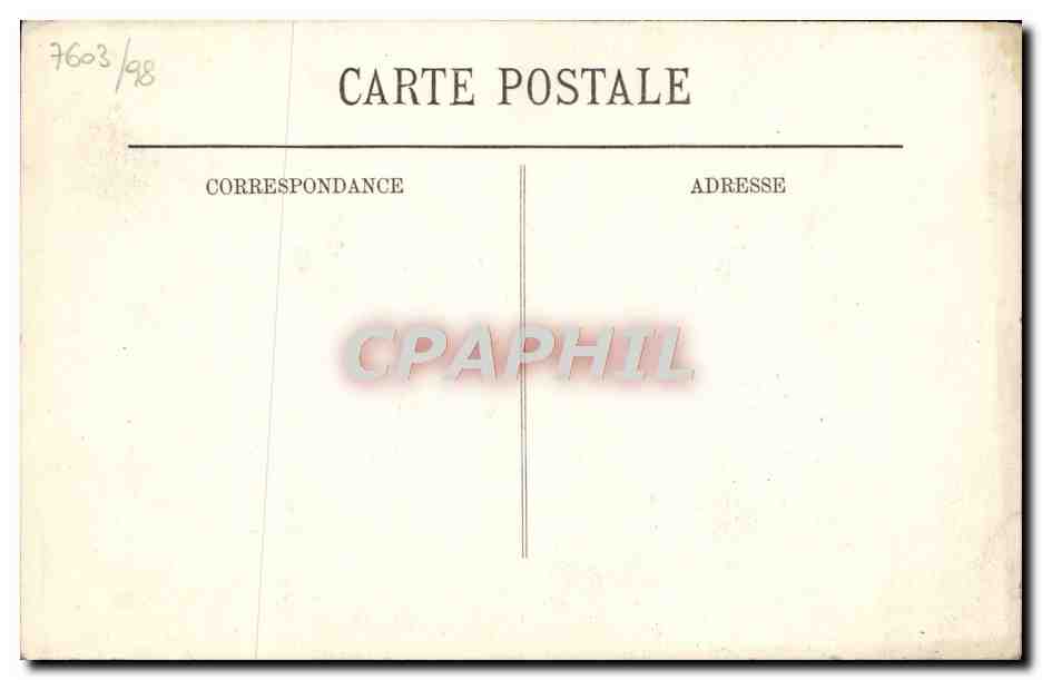 CPA Paris La chapelle Des Invalides — Rückseite