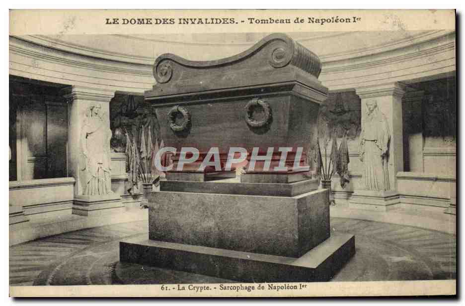 CPA Le Dome Des Invalides Le Tombeau De Napoleon 1er Paris