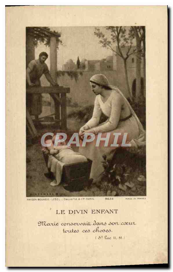 Image pieuse Noces d'argent Eglise Notre Dame du Voeu Cherbourg 23 juillet 1945 Raymond Morel Marie Morel