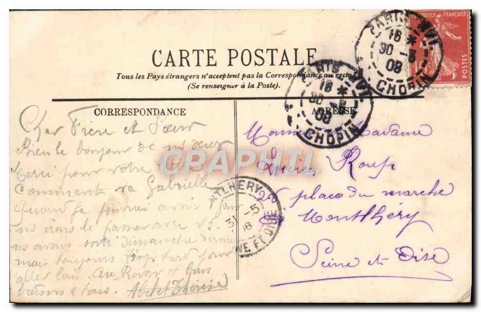 CPA Paris Tombeau De l'Empereur Aux Invalides Napoleon 1er — Verso
