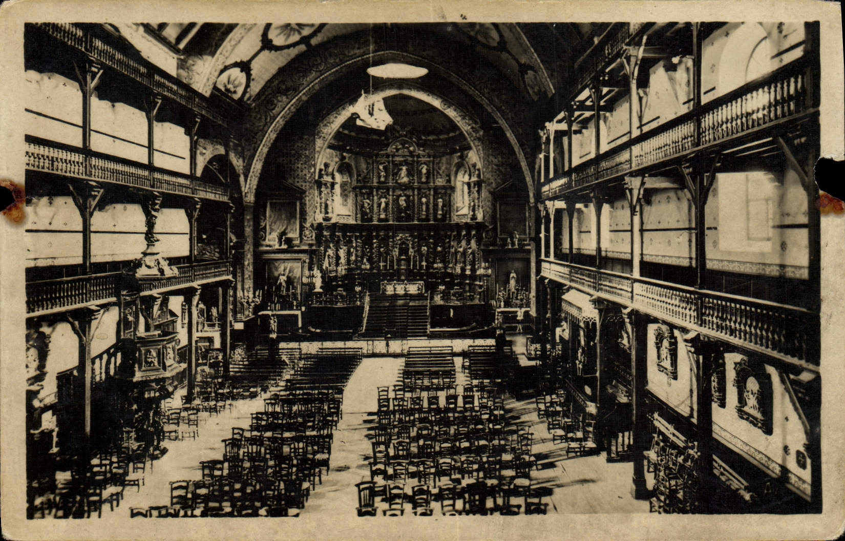Église Paroissiale de Saint-Jean-de-Luz — Mariage de Louis XIV — éditeur Réal-Éditeur & Cie, Paris