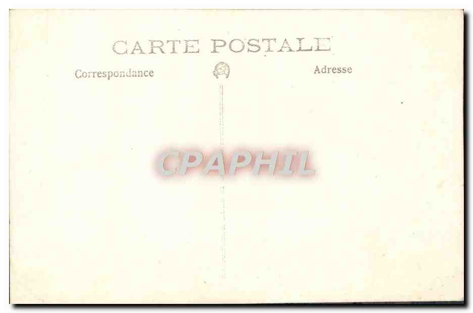 CARTE PHOTO Femme — Rückseite