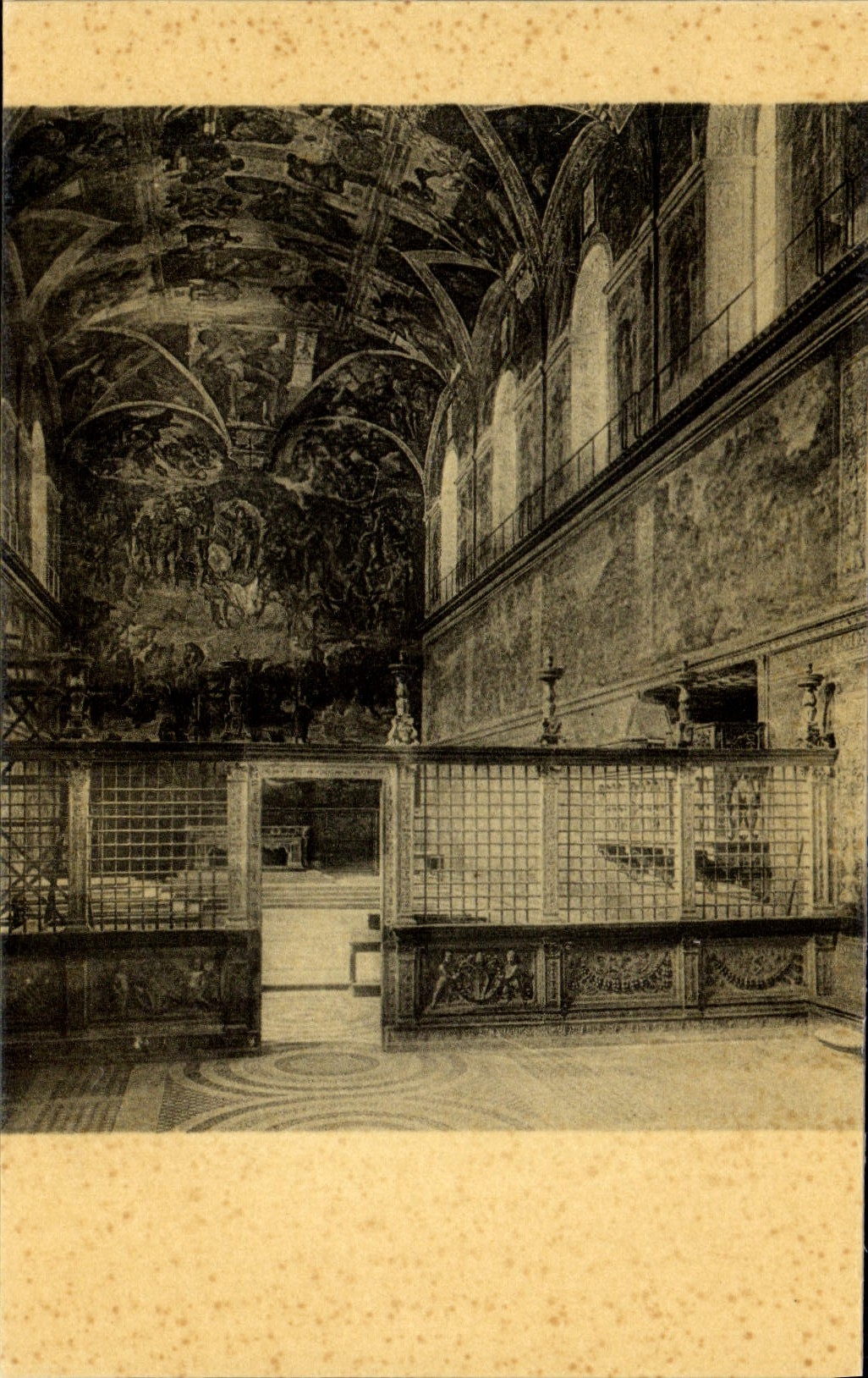 CPA Michel Ange Florence Eglise San Lorenzo Nouvelle Sacristie Les fresques de Michel Ange