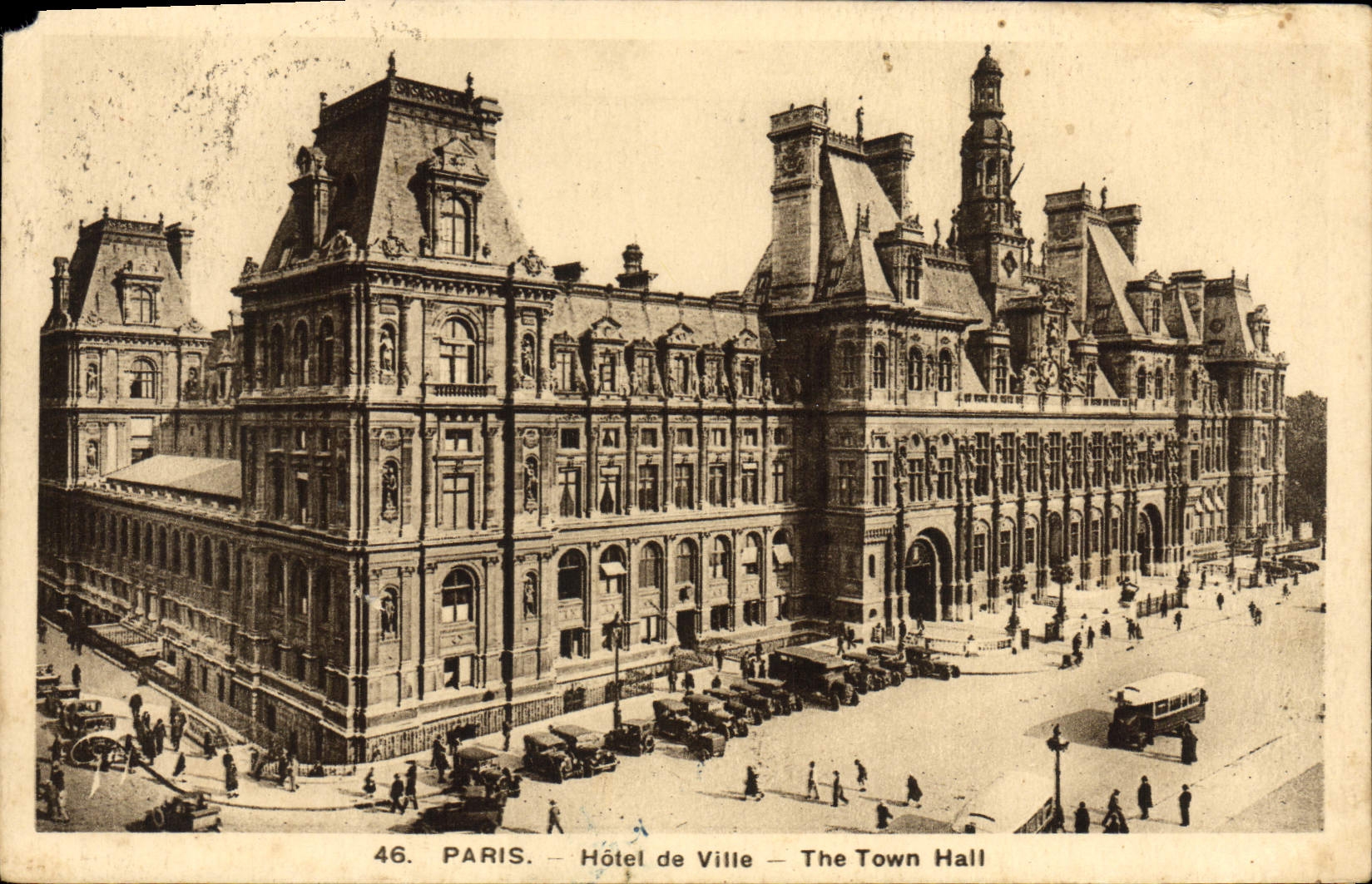 CPA Paris Hotel De Ville