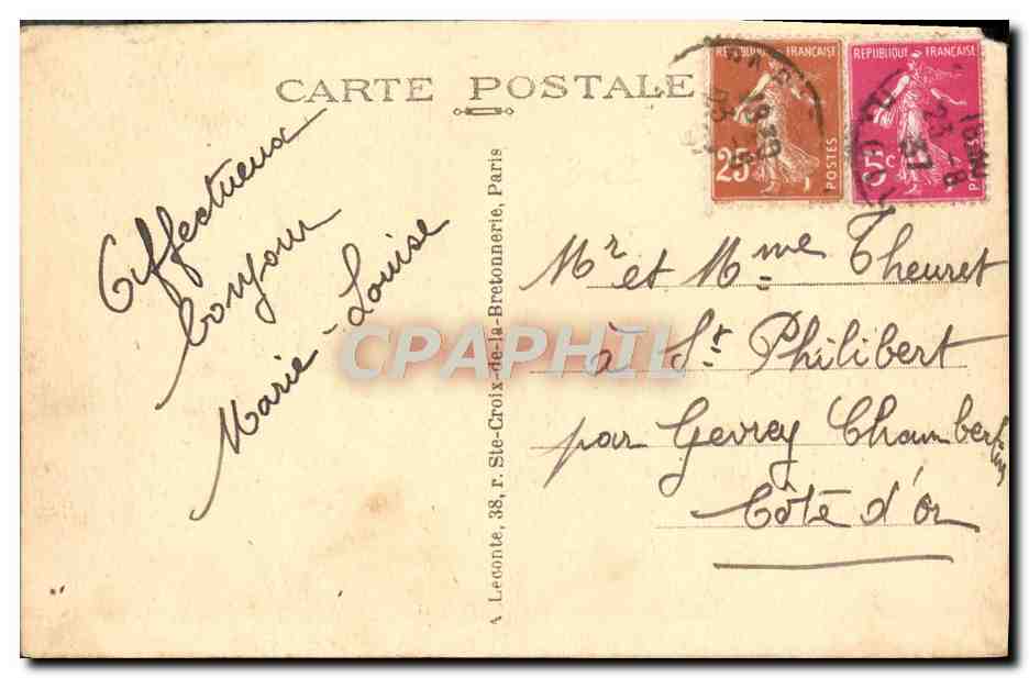 CPA Paris Hotel De Ville — Reverso