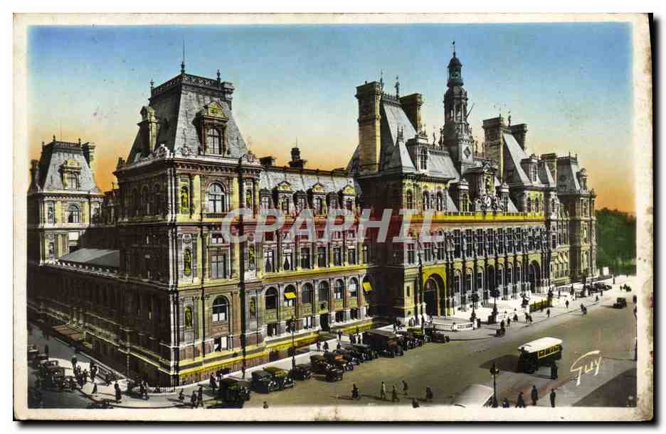 CPA Paris Et Ses Merveilles L'Hotel De Ville