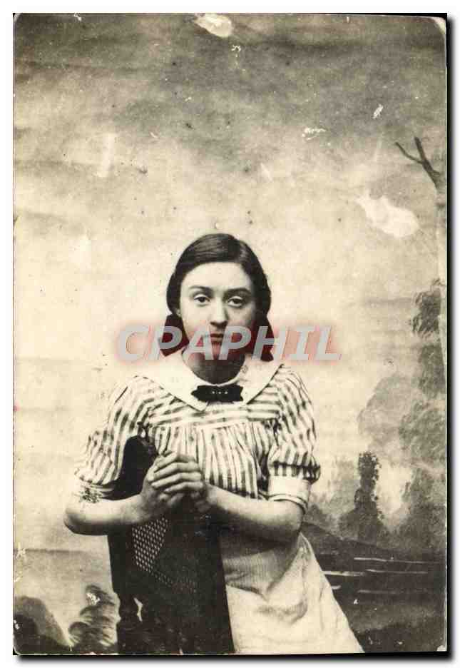 CARTE PHOTO Femme