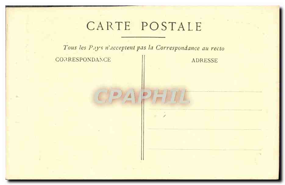 CPA Le Mont Saint Michel Blanqui Dans Sa Prison — Rückseite