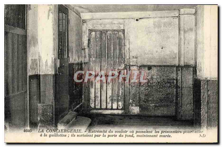 CPA Paris La Conciergerie Extremite Du Couloir Ou Passaient Les Prisonniers
