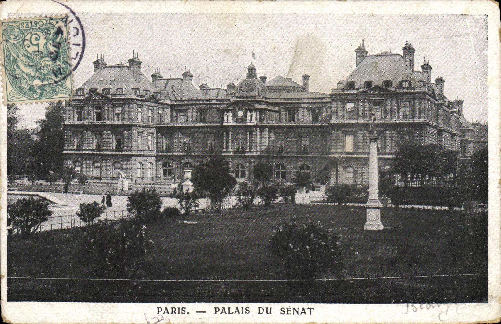 CPA Paris Palais Du Senat