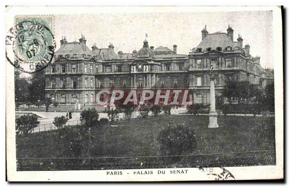 CPA Paris Palais Du Senat