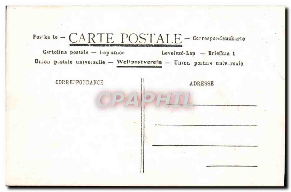 Jeune femme en robe à carreaux — scène de rivière — Venus déposée, n° 7310 — Verso