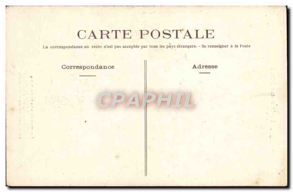 CPA Pour Votre Fete Enfant Folklore  — Verso