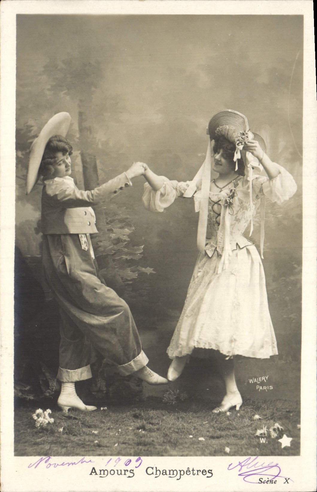 Amours Champêtres — scène X — Walery, Paris