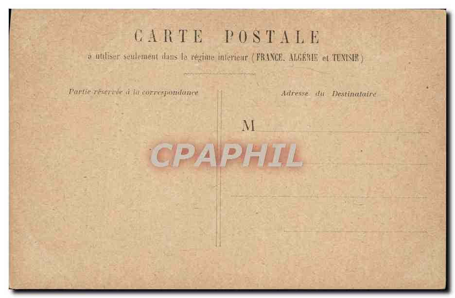 CPA Paris Fontaine Saint Michel — Rückseite