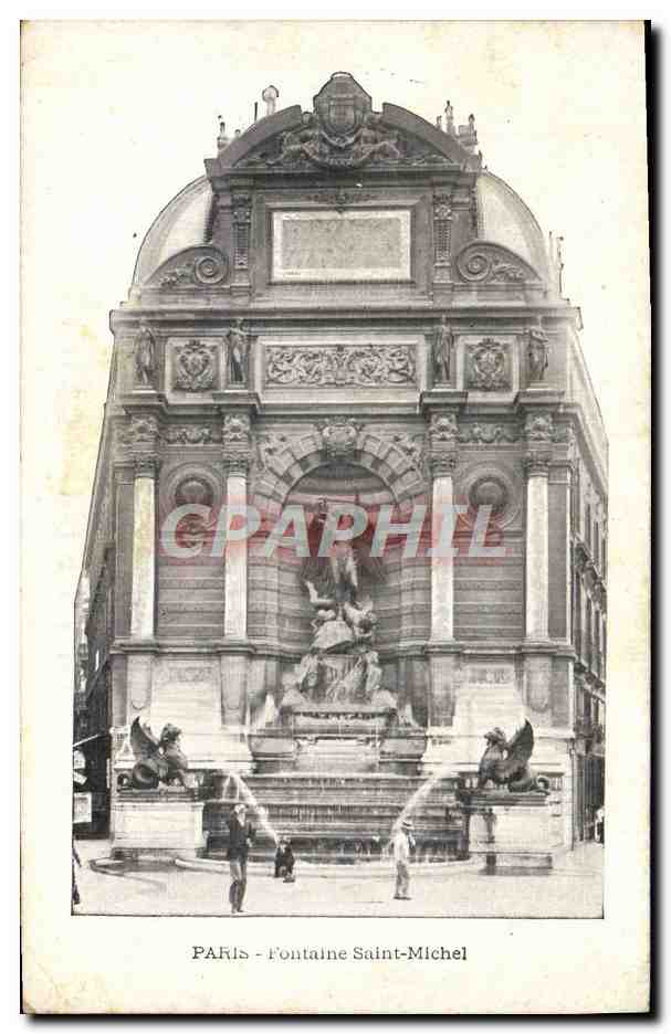 CPA Paris Fontaine Saint Michel