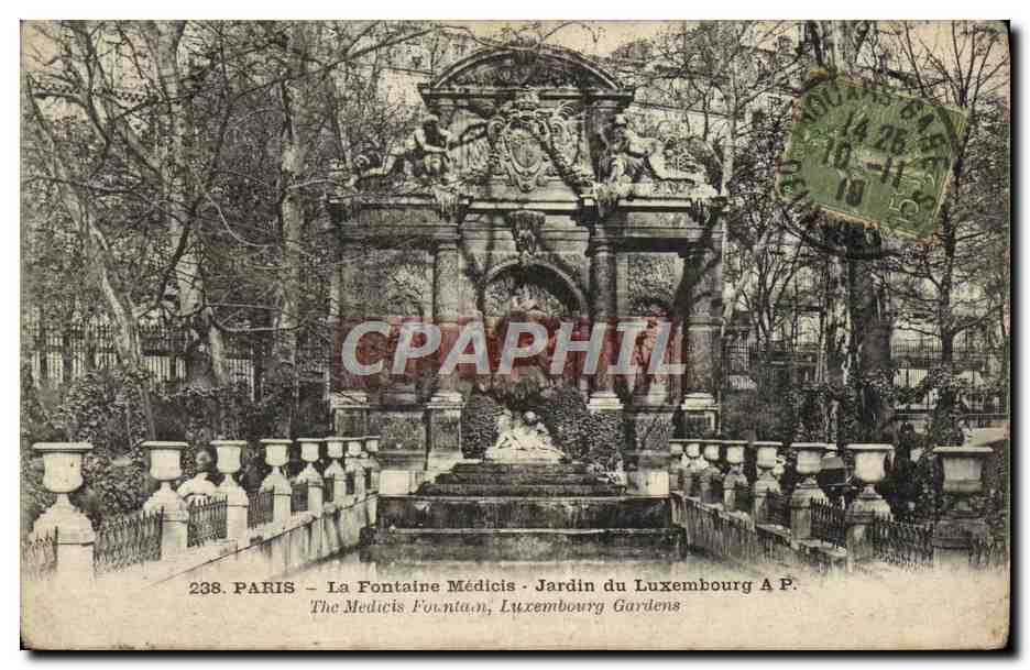 CPA Paris La Fontaine De Medicis Jardin Du Luxembourg