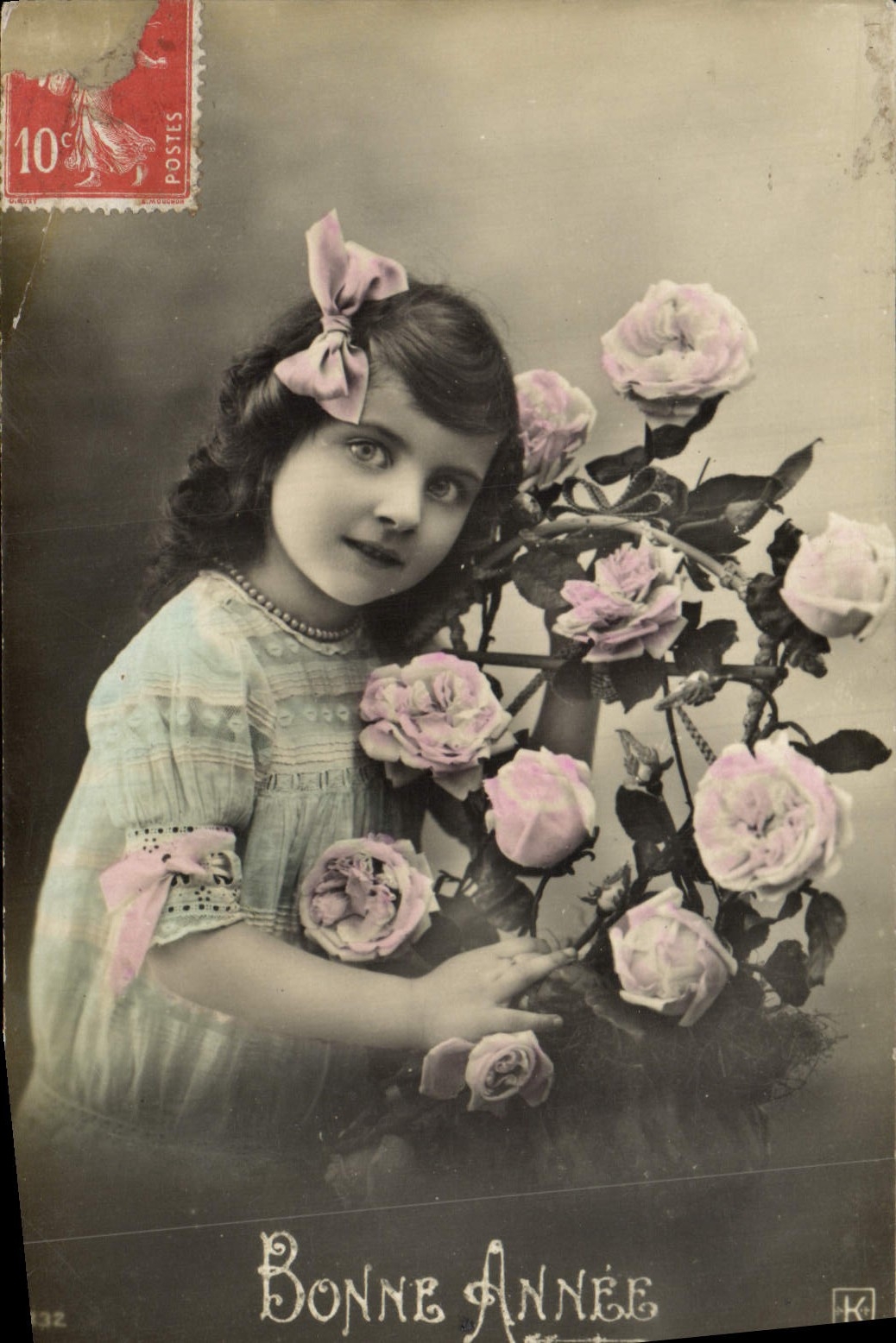 CPA Bonne Annee Enfant