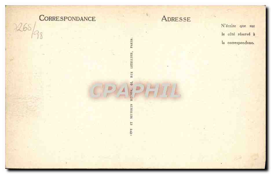 CPA Paris Jardin Du Luexmbpourg La Fontaine Carpeaux — Rückseite