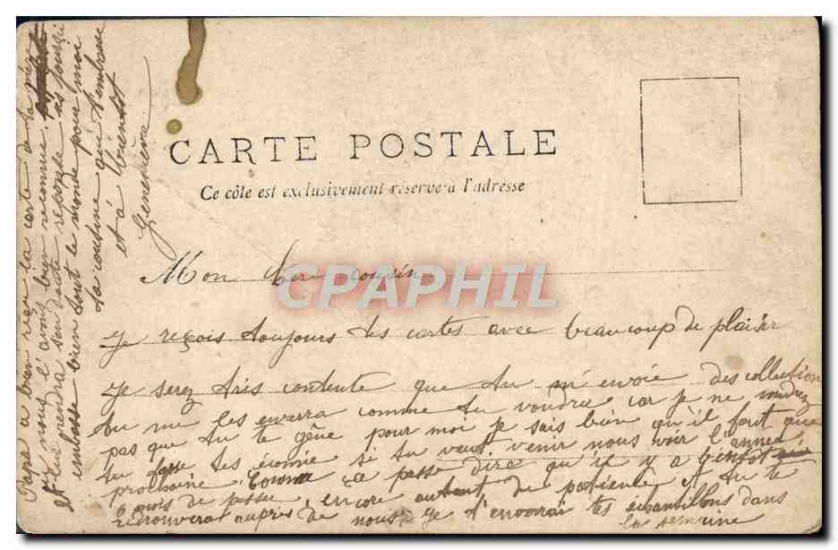 CPA Mes Amis Femme — Reverso