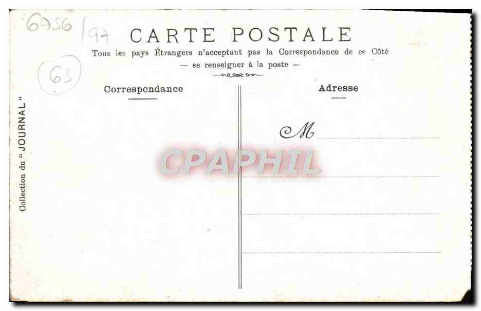 Cauvergat — Soumages du Fay-de-Paix — Éditeur non identifié — Verso