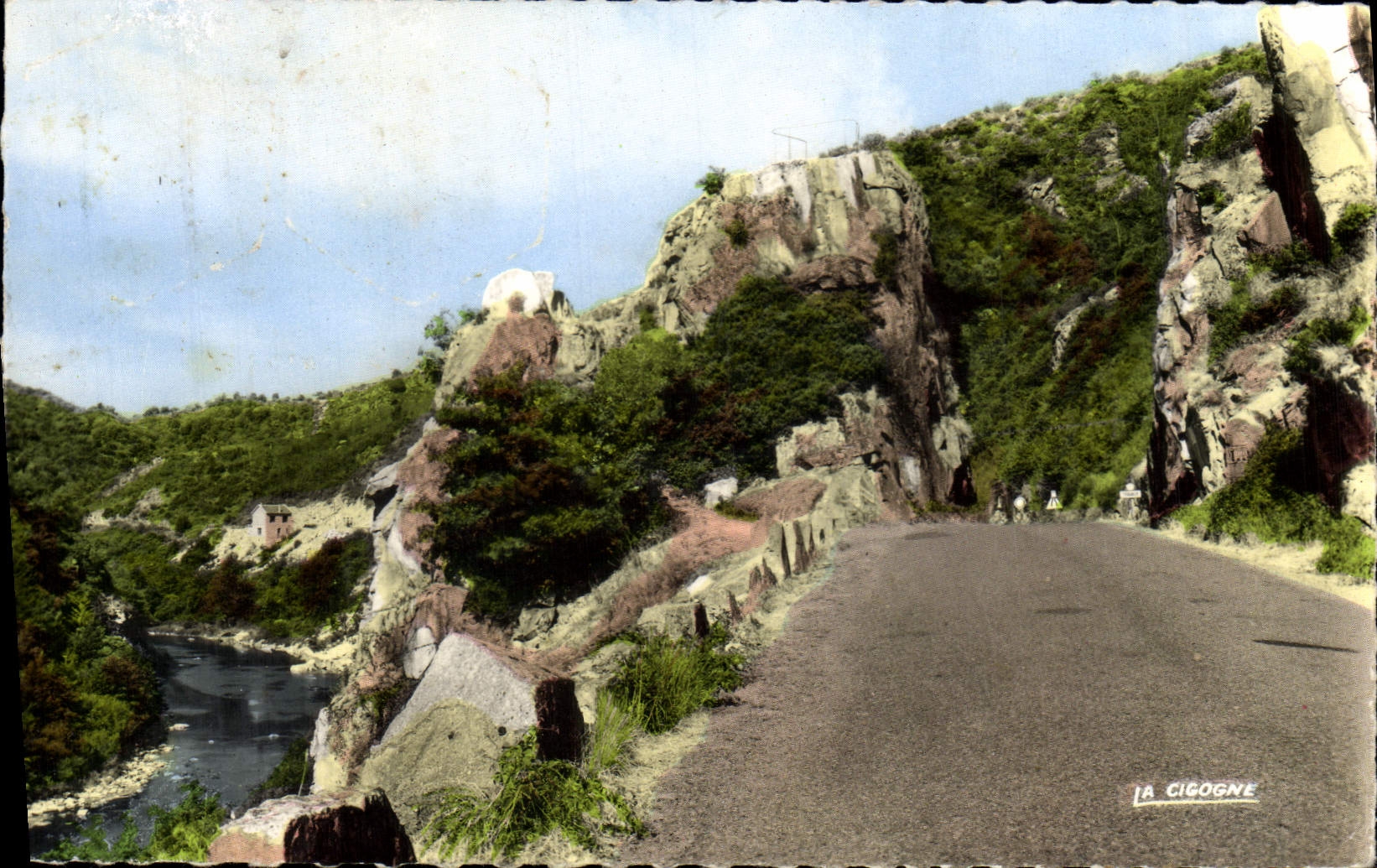 La Cigogne — Les Gorges de la Sioule — Édition de l'Hebdo-Ville (Allier)