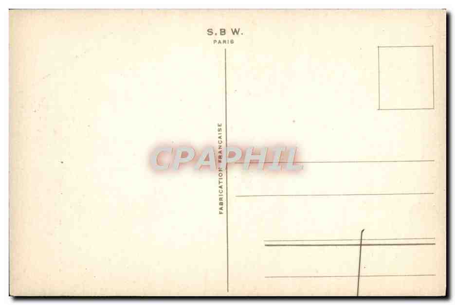 CPA Fantaisie Enfant — Verso