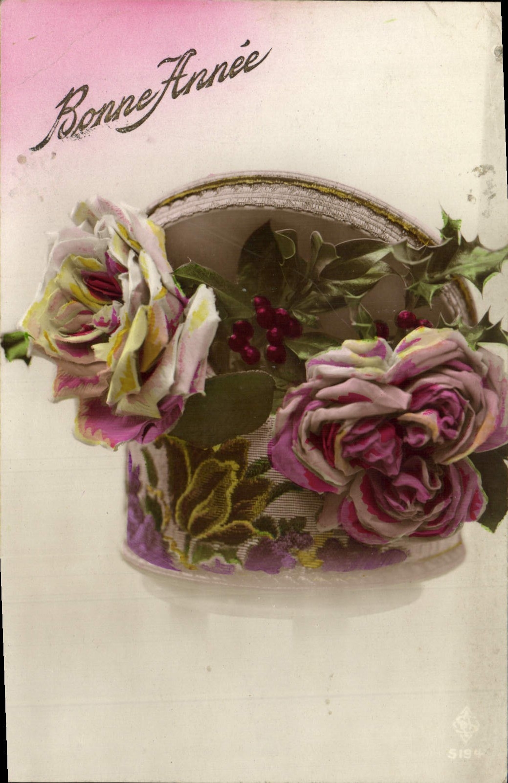 CPA Fantaisie Fleurs