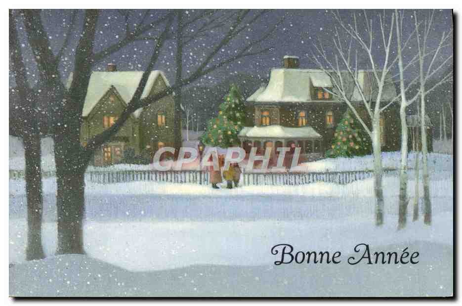 CPA Fantaisie Bonne annee