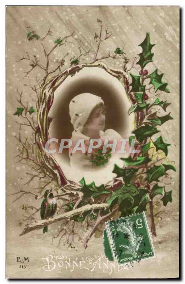 CPA Fantaisie Femme