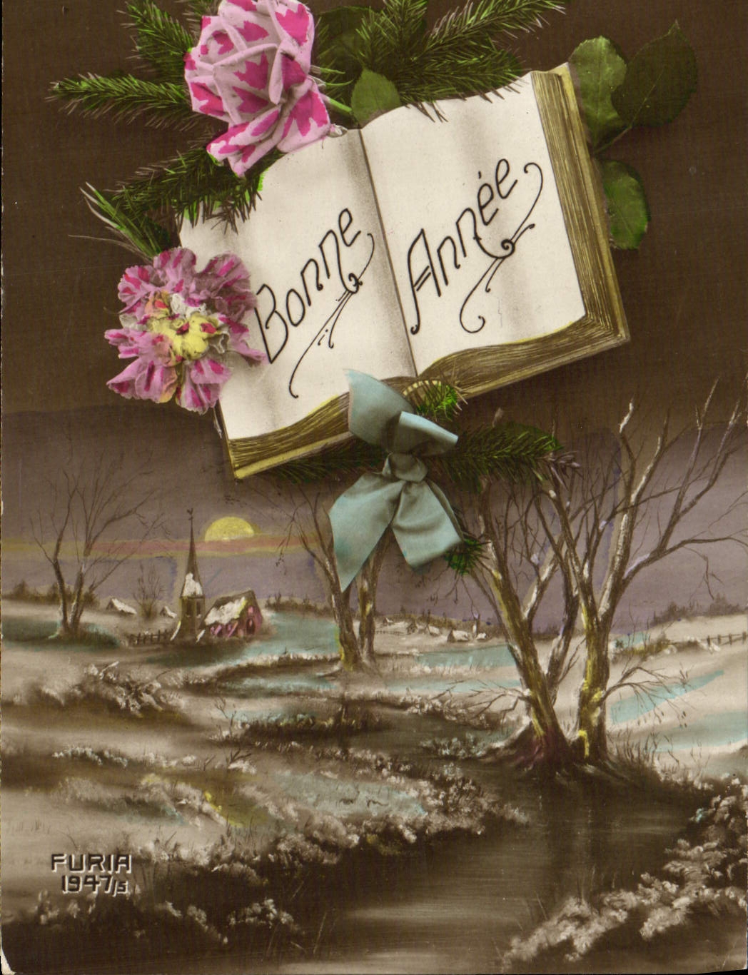 CPA Fantaisie Fleurs