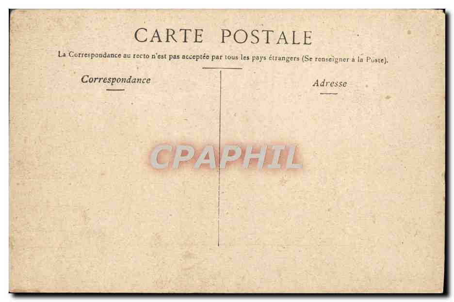 CPA Fantaisie Femme — Rückseite
