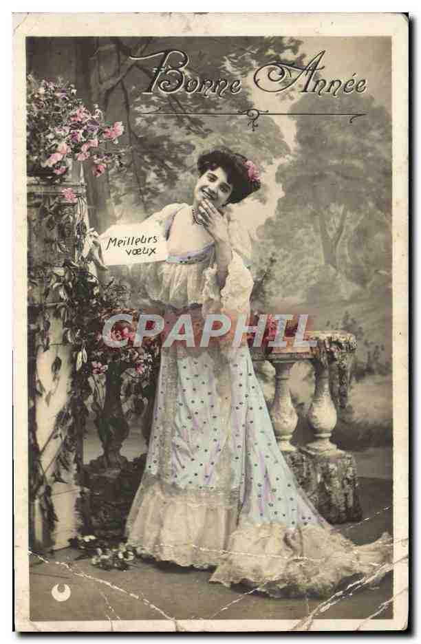 CPA Fantaisie Femme