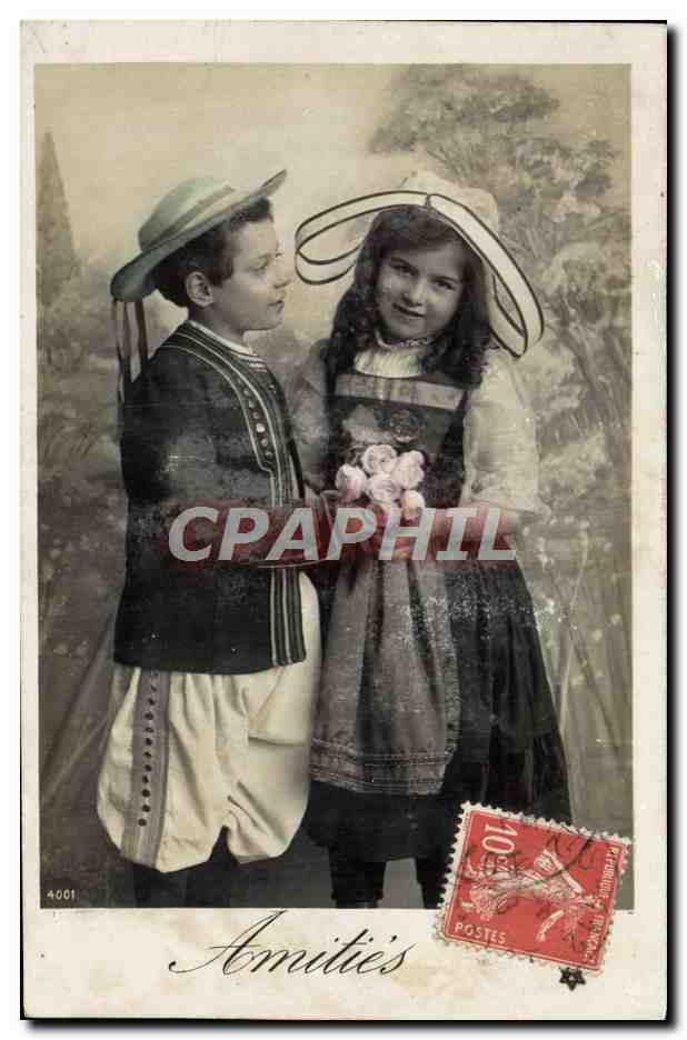CPA Fantaisie Enfants