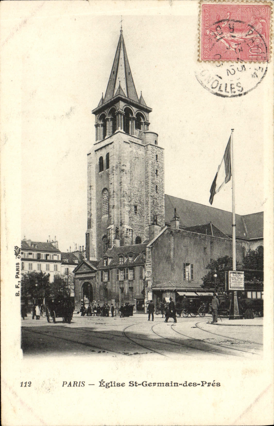 CPA Paris Eglise St Germain Des Pres