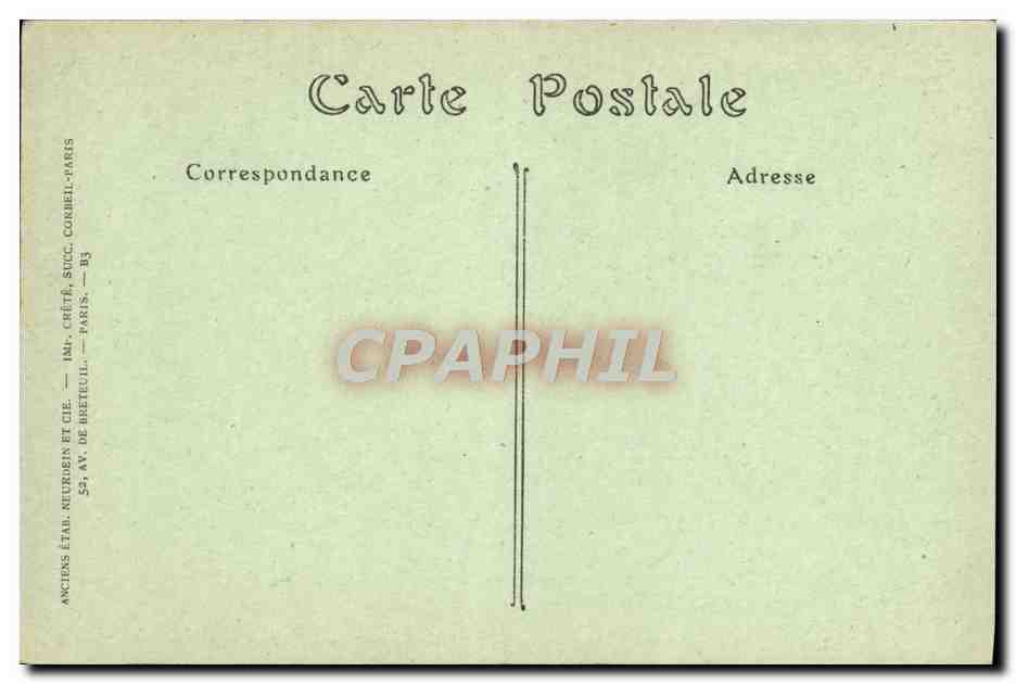CPA Paris L'Eglise Saint Etienne Du Mont Le Jube Et La Chasse De Sainte Genevieve — Rückseite