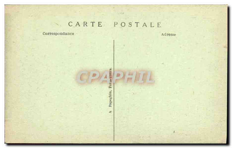 CPA Exposition Internationale Des Arts Decoratifs Paris 1925 Pavillon de l'Afrique Francaise  — Rückseite