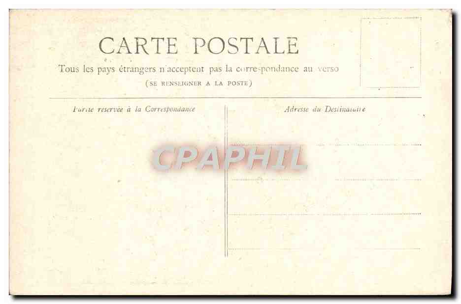 CPA Paris Eglise Saint Augustin — Rückseite