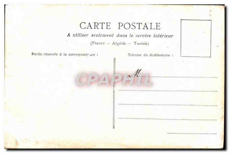 CPA Paris La Trinite — Verso